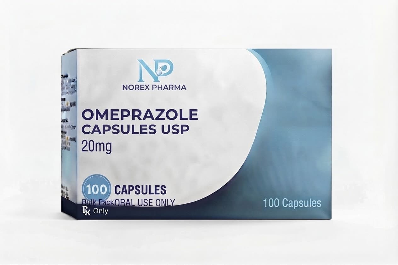 Omeprazole Capsules USP pack